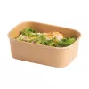 Pojemnik 750ml do dań gorących i zimnych prostokątny kraft 170x120x57mm