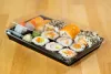 Pokrywka PET do opakowania papierowego premium 220x135mm (HP07) do sushi i pralin