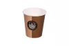 Kubek papierowy 1-warstwowy 'coffee to go' 200ml śr.80 mm (z logo żółw)