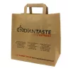 TORBA PAP. SZARA 70G UCHWYT PŁASKI 260X170X260 CM INDIAN TASTE (250)