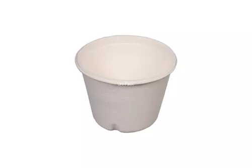 Sosjerka z pulpy z trzciny cukrowej biała 100 ml