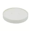 Pokrywka wentylowana BIAŁA do pojemnika na zupę 750/900 ml śr. 118 mm