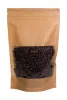 Torebka doypack 18x9x29 cm, strunowa z okienkiem, kraft