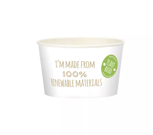 Pojemnik na lody i sałatki papierowy 500/630 ml FUTURE SMART plant based