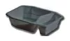 Tacka PP HMR 700/200ml 215x148x50 mm Czarna 2-Komorowa do zgrzewu (Duni 133706)