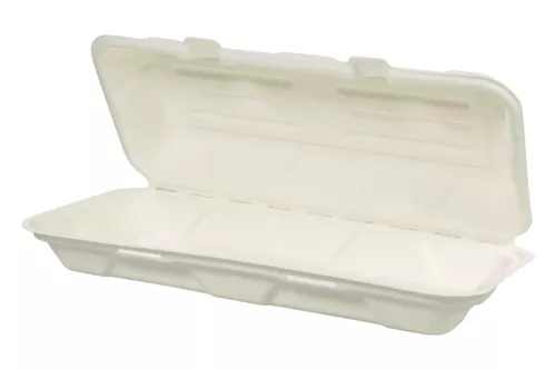 Menubox 1-dzielny z pulpy trzcinowej 310x145x60 mm