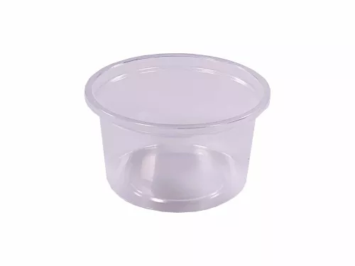 Pojemnik na sos 80ml Delipack transparentny PP śr. 74 mm