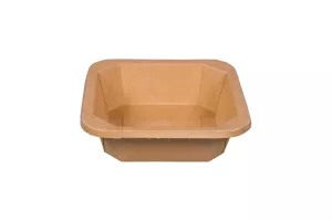 Wieczko kwadratowe PET 125x125x16 mm do pojemników Stretto™ 300 ml