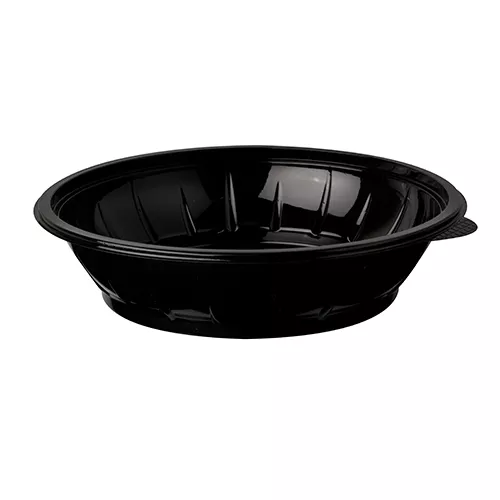 Pojemnik sałatkowy 1000ml, czarny, śr. 21,8 cm