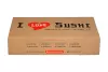 PUDEŁKO PAP. SUSHI BEZ OKIENKA KRAFT 24*15*5 CM I LOVE SUSHI (150)