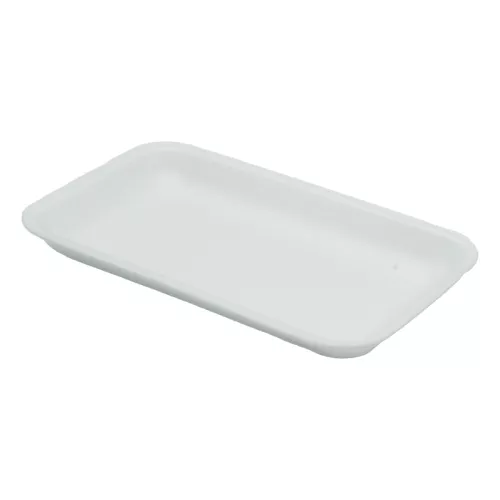 Tacka styropianowa biała 218x135x16mm