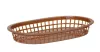 Koszyk do serwowania 275x175x38 mm brązowy - 6 sztuk