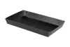Opakowanie papierowe premium czarne 205x128mm (HP05) do sushi i pralin