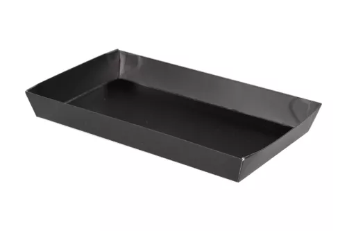 Opakowanie papierowe premium czarne 205x128mm (HP05) do sushi i pralin