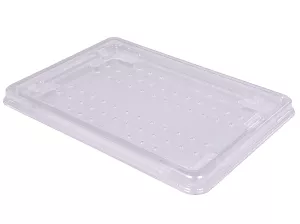 Pokrywka do transparentnego opakowania na sushi 21,5×13,5 cm (HE25)