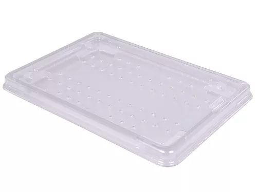Pokrywka do transparentnego opakowania na sushi 21,5×13,5 cm (HE25)