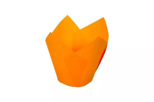 Papilotka muffin tulipan pomarańczowy 50/85 wys.90mm