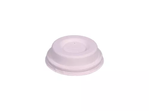Wieczko z masy papierowej białe szczelne śr. 63mm