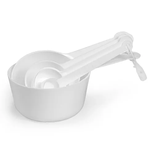 Komplet miarek plastikowych 5szt: 1 / 5 / 15 / 50 / 100 ml