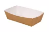 Tacka papierowa 140x70x45 mm biało-brązowa