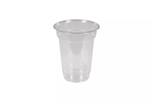 Kubek plastikowy PULSAR STRAIGHT 300 ml śr. 95 mm z logo żółw