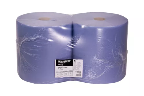 KATRIN 445569 - Czyściwo przemysłowe / Ręcznik warsztatowy niebieski 1W 360m/28cm