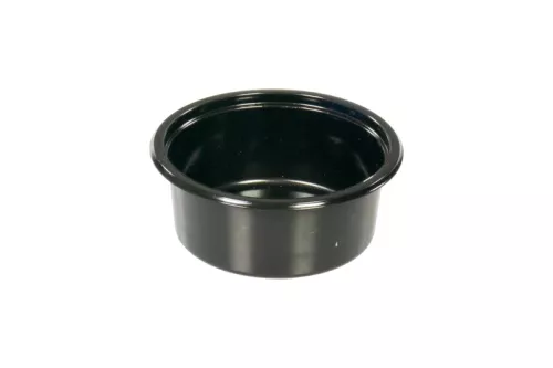 Pojemnik do sosów 30 ml czarny śr. 65 mm