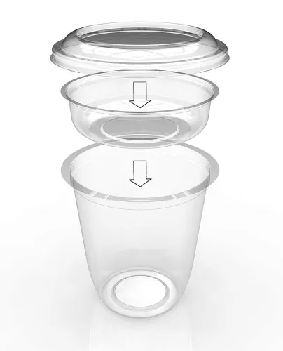 Pojemnik-wkładka do serii TRIPOT 120ml śr.95 mm