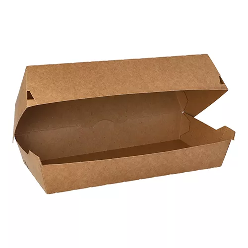 Pudełko 22x10,7x7,5 cm HOT-DOG / PANNINI / BAGIETKA / CALZONE, kraft