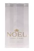 TORBA PAPIEROWA 280X150X60 FAŁDOWA BIAŁA NOEL (1000)
