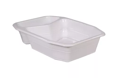 Tacka PP HMR 215x148x50 mm 700/200 ml 2-Komorowa, biała (Duni 700053)