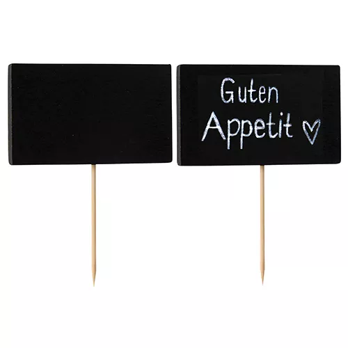 Patyczki fingerfood 9 cm Blackboard / tabliczka
