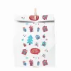 Torba papierowa fałdowa motyw Świąteczny 29x15x6,5 cm Merry Christmas