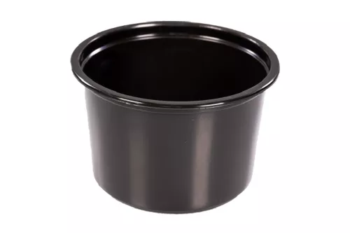 Pojemnik okrągły Tusipack PP 500ml śr. 115mm czarny