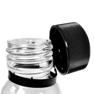 Butelka plastikowa rPET okrągła gładka 100 ml śr. 28 mm