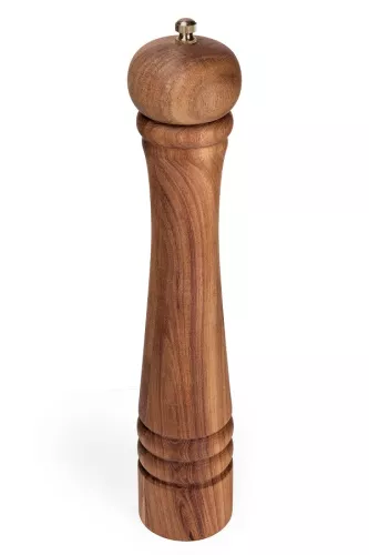 Młynek drewniany do soli / pieprzu 32 cm , akacja