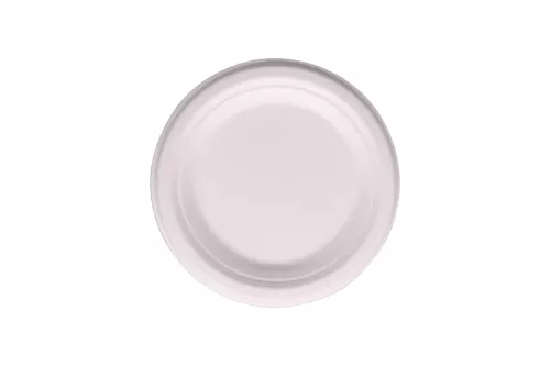 Talerz 18 cm Bagasse, biały