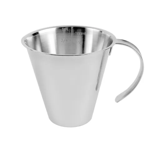 Dzbanek z miarką 0,5L stal nierdzewna