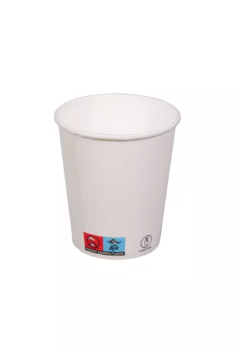Wieczko czarne śr. 80 mm do kubków papierowych 200/250 ml