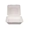 Menubox niedzielony z pulpy trzcinowej 230x230x75 mm