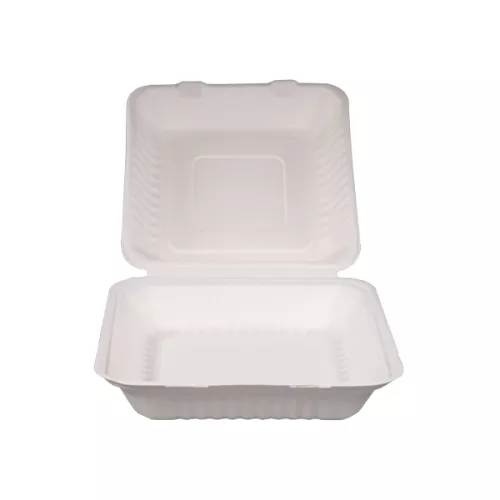 Menubox 1-dzielny z trzciny cukrowej 200x200x75 mm