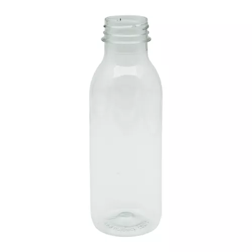 Butelka plastikowa rPET okrągła gładka 400 ml śr. 2/38 mm premium