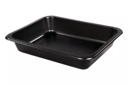 Pojemnik obiadowy niedzielony czarny 227x178x40 mm LITE do zgrzewu