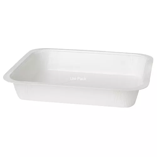 Pojemnik papierowy 1-komorowy biały do zgrzewu 1000 ml 227x177x40 (Duni)