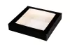 PUDEŁKO PAPIEROWE SUSHI Z OKIENKIEM 25*25*4,5 CM (200)