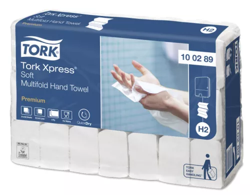 Ręcznik Tork Xpress® Multifold miękki 3Z, H2 celuloza