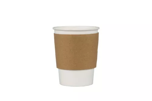 Ochraniacz termiczny na kubki papierowe 200/250ml brązowy