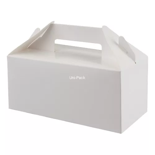 Pudełko z rączką typu Carry 228 x 122 x 97 mm białe