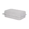 POJEMNIK PROSTOKĄTNY R-PET NA ZAWIASIE 200X150X65 MM (500)