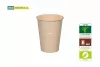 Kubek z trzciny cukrowej + PLA biodegradowalny 300ml/12oz, śr. 90mm A50